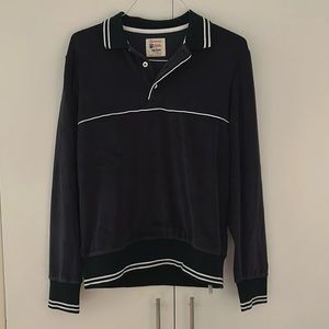 Champion Todd Snyder limited edition navy blue sweater Photo of me wearing it